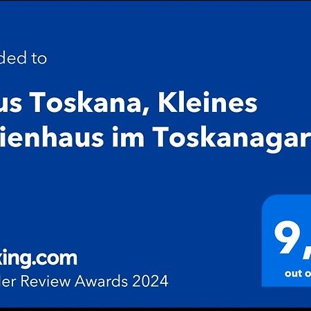 Haus Toskana, Kleines Ferienhaus Im Toskanagarten 바트줄차 외부 사진