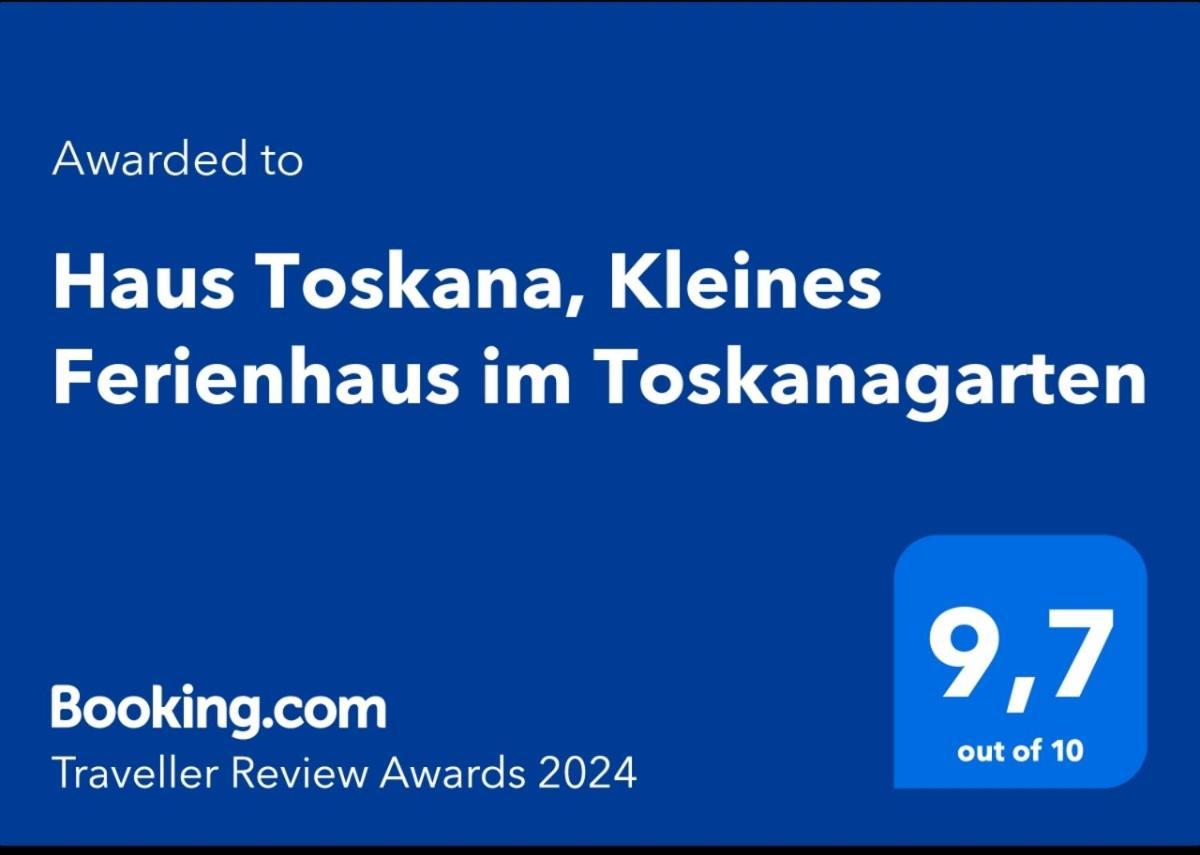 Haus Toskana, Kleines Ferienhaus Im Toskanagarten 바트줄차 외부 사진